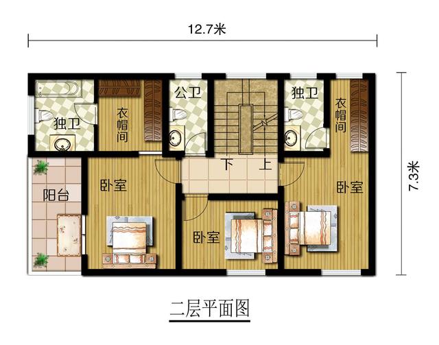 最受大家好評(píng)的5款別墅戶型圖，看了都說好，任君挑選！