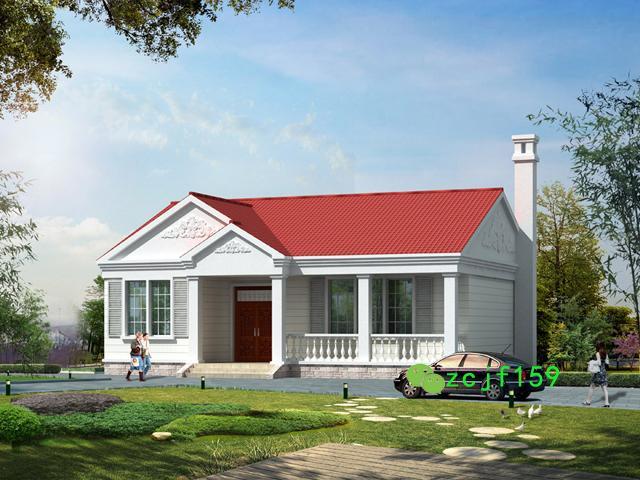 一層別墅造價(jià)只要18萬(wàn)，外觀大氣，布局實(shí)用，建出來(lái)同樣氣派有面子！