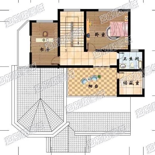 13×13米三層農(nóng)村自建房全套設(shè)計圖，漂亮采光，休閑舒適