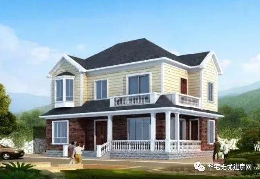 兩款進(jìn)深9米的鄉(xiāng)村自建房設(shè)計(jì)圖方案，外觀簡(jiǎn)單大氣