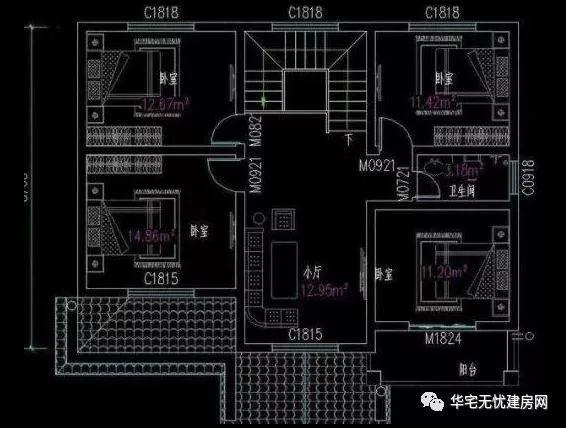 兩款進(jìn)深9米的鄉(xiāng)村自建房設(shè)計(jì)圖方案，外觀簡(jiǎn)單大氣