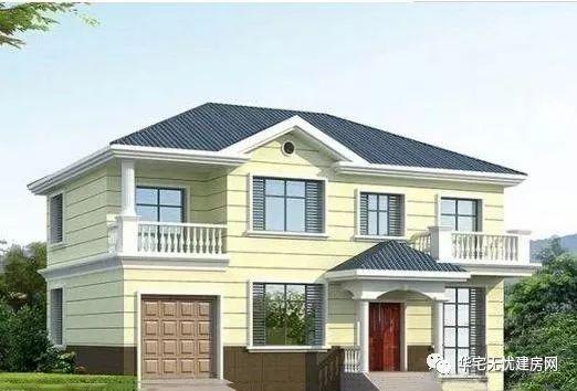 兩款進(jìn)深9米的鄉(xiāng)村自建房設(shè)計(jì)圖方案，外觀簡(jiǎn)單大氣