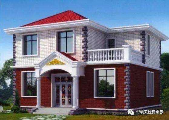 分享兩款占地面積不超過(guò)100平米的自建房，二層三層的都有，能滿足不同家庭的需要