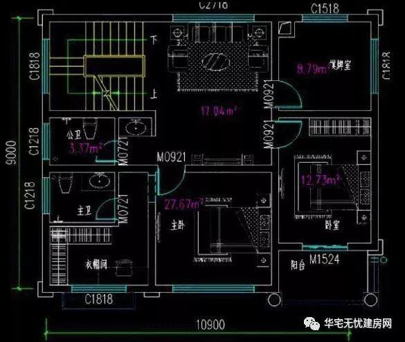 分享兩款占地面積不超過(guò)100平米的自建房，二層三層的都有，能滿足不同家庭的需要