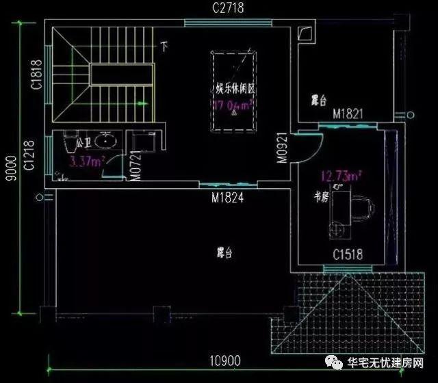 分享兩款占地面積不超過(guò)100平米的自建房，二層三層的都有，能滿足不同家庭的需要