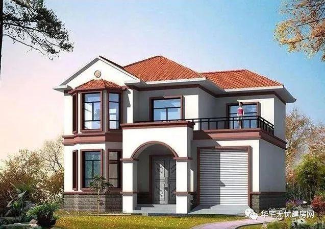 分享兩款占地面積不超過(guò)100平米的自建房，二層三層的都有，能滿足不同家庭的需要