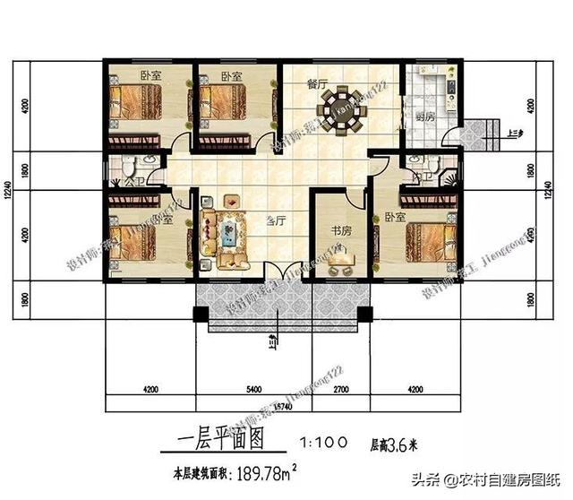2024年7款最新一層農(nóng)村別墅設(shè)計(jì)圖，豪華范的，有實(shí)用派的，有你喜歡的嗎？