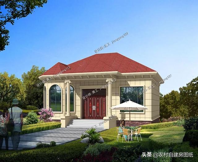 2024年7款最新一層農(nóng)村別墅設(shè)計(jì)圖，豪華范的，有實(shí)用派的，有你喜歡的嗎？