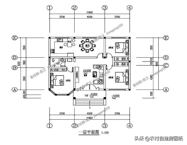 2024年7款最新一層農(nóng)村別墅設(shè)計(jì)圖，豪華范的，有實(shí)用派的，有你喜歡的嗎？
