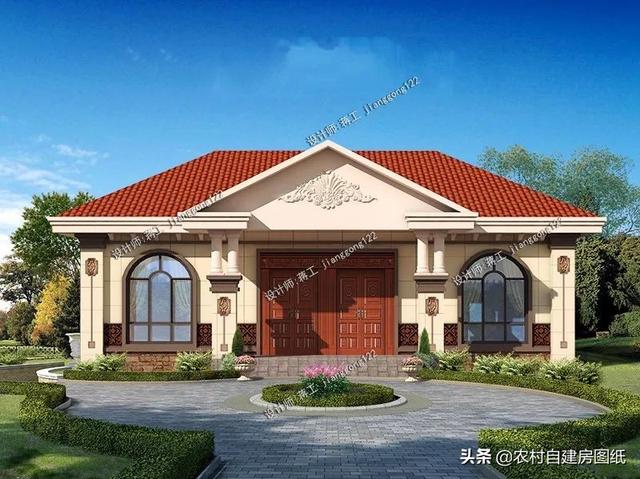 2024年7款最新一層農(nóng)村別墅設(shè)計(jì)圖，豪華范的，有實(shí)用派的，有你喜歡的嗎？