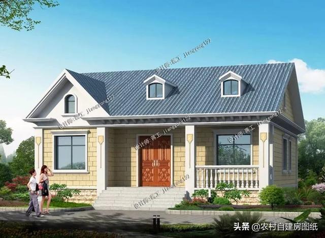 2024年7款最新一層農(nóng)村別墅設(shè)計(jì)圖，豪華范的，有實(shí)用派的，有你喜歡的嗎？