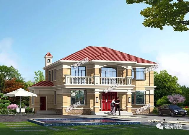 3棟兩層別墅設(shè)計(jì)圖，能在農(nóng)村老家建一棟別墅，是一件很光榮的事情