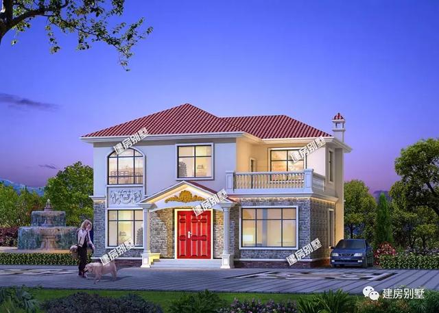 3棟兩層別墅設(shè)計(jì)圖，能在農(nóng)村老家建一棟別墅，是一件很光榮的事情
