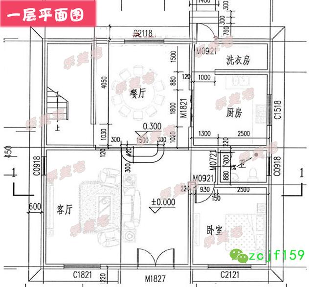 120平米簡約三層農(nóng)村三層自建別墅設計圖，羅馬柱裝飾，外觀精美，布局實用。