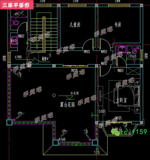 造價(jià)30w左右?guī)杜_(tái)農(nóng)村簡(jiǎn)約三層自建別墅設(shè)圖，外觀簡(jiǎn)潔大方，平面布局緊湊。