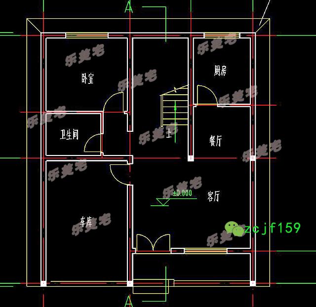 70到100平米農村三層小戶型別墅設計圖，空間雖小，五臟照樣俱全。