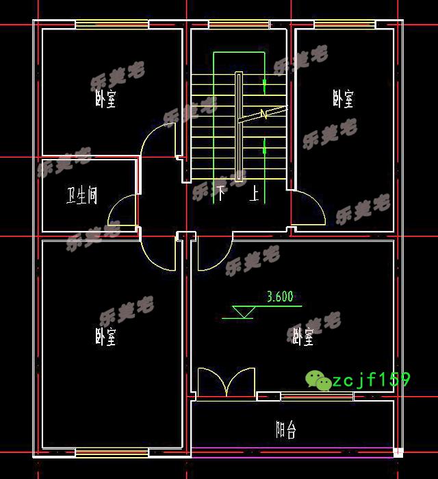 70到100平米農村三層小戶型別墅設計圖，空間雖小，五臟照樣俱全。