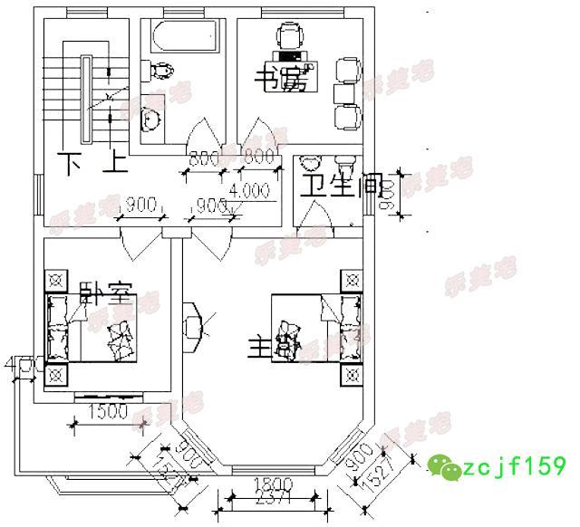 面寬8以?xún)?nèi)農(nóng)村三層小別墅設(shè)計(jì)圖，外觀高端大氣，大露臺(tái)有最大化的觀景視覺(jué)效果。