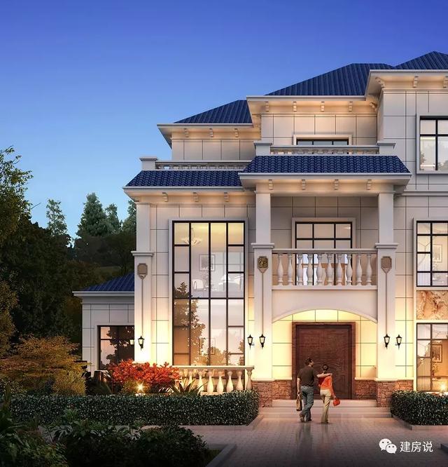 這款重慶鐘總私人定制的三層別墅設(shè)計圖，高貴大氣，讓人心生向往