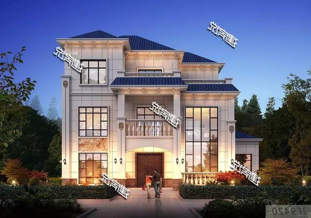 這款重慶鐘總私人定制的三層別墅設(shè)計圖，高貴大氣，讓人心生向往