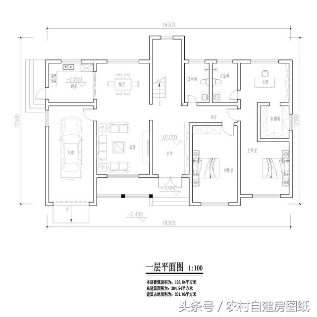 3款一層農(nóng)村別墅設(shè)計圖，不管哪一款都秒殺農(nóng)村的那些樓房。再配上庭院綠化，城里給套房子絕對不換。