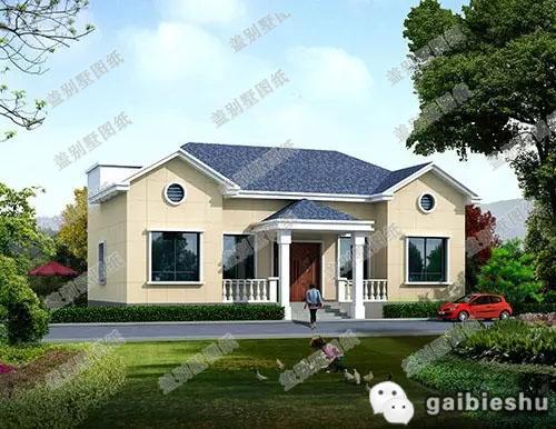 3款30萬以內(nèi)農(nóng)村一層房屋設計圖，你喜歡哪一款？