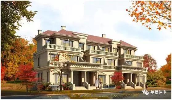 20套雙拼別墅合集，有兄弟的家庭可要多看看。