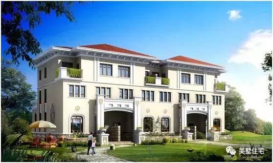 20套雙拼別墅合集，有兄弟的家庭可要多看看。