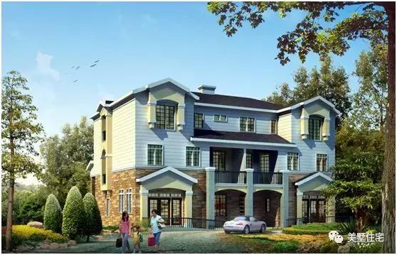 20套雙拼別墅合集，有兄弟的家庭可要多看看。