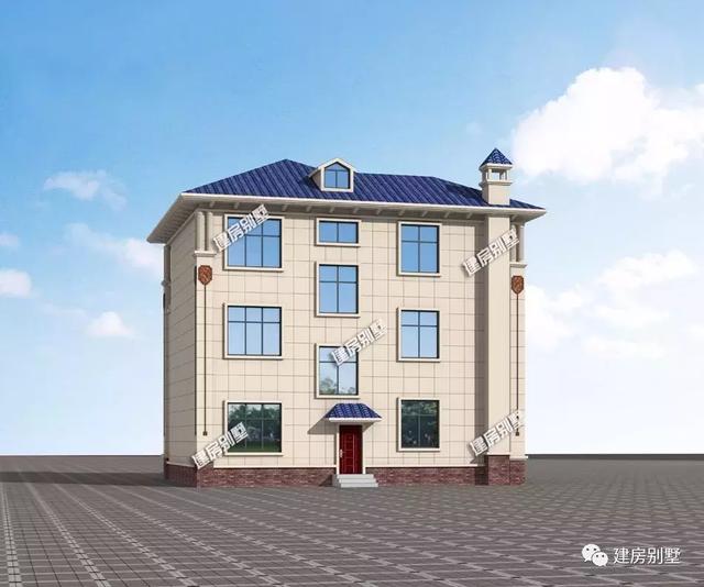 開間12米左右的三層自建房設(shè)計(jì)圖，戶型周正，能滿足基本生活需要