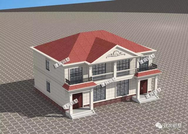 兩款造價35萬左右雙拼別墅設(shè)計(jì)圖，經(jīng)濟(jì)實(shí)用