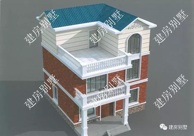 兩棟寬9米多的農(nóng)村自建房設(shè)計(jì)圖，第二款戶型簡單，造價(jià)只要26萬