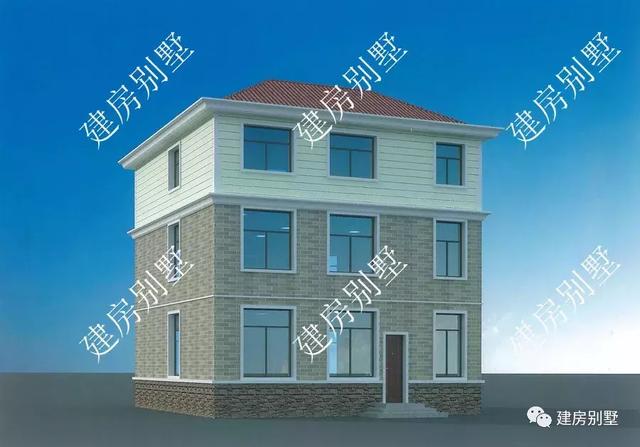 兩棟寬9米多的農(nóng)村自建房設(shè)計(jì)圖，第二款戶型簡單，造價(jià)只要26萬