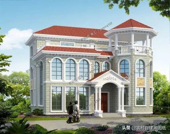 介紹一波看起來(lái)豪氣沖天，造價(jià)非常經(jīng)濟(jì)的三層歐式小洋樓，隨便擁有一套都讓你笑開(kāi)花