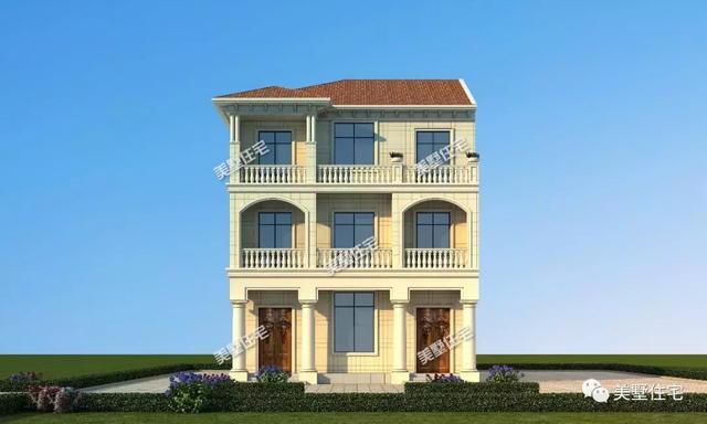 兄弟建房就選這款雙拼別墅設(shè)計圖，省時省工，還能節(jié)省成本