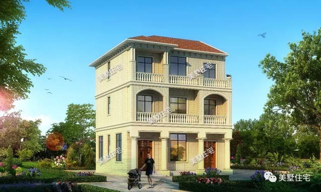 兄弟建房就選這款雙拼別墅設(shè)計圖，省時省工，還能節(jié)省成本