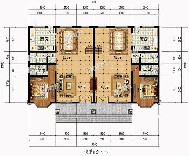 25萬建雙拼別墅設(shè)計(jì)圖，在村里賺足了面子，看過的朋友都說好