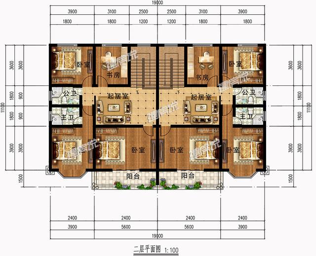 25萬建雙拼別墅設(shè)計(jì)圖，在村里賺足了面子，看過的朋友都說好