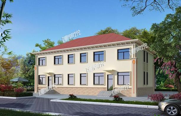 25萬建雙拼別墅設(shè)計(jì)圖，在村里賺足了面子，看過的朋友都說好