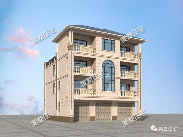 這款四層別墅設(shè)計(jì)圖真的是獨(dú)一份兒，設(shè)計(jì)功能特別齊全