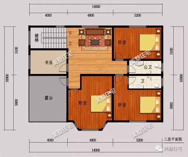 5款三層農(nóng)村別墅設(shè)計圖，任一款都是農(nóng)村豪宅