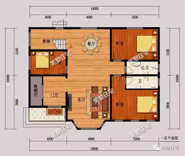 5款三層農(nóng)村別墅設(shè)計圖，任一款都是農(nóng)村豪宅