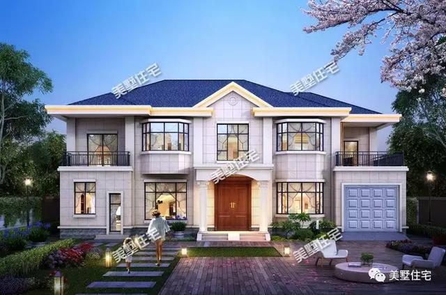 2025建房不愁，8款歐式二層別墅設(shè)計圖，看看是否有你鐘情的那一款