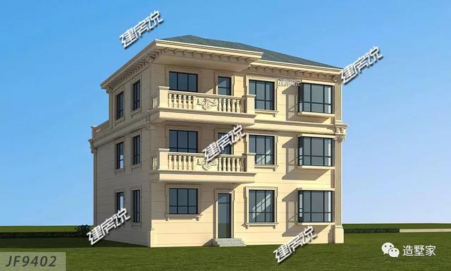 歐式自建三層別墅設(shè)計(jì)圖，不一般的人建不一般的別墅！