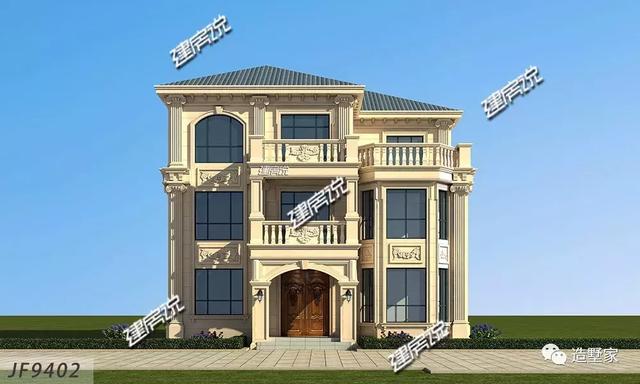 歐式自建三層別墅設(shè)計(jì)圖，不一般的人建不一般的別墅！