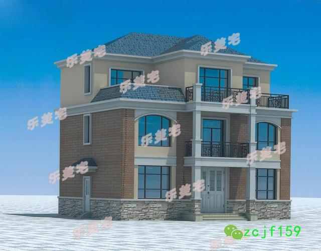 三層別墅圖紙全套設(shè)計圖，戶型漂亮，空間布局合理。