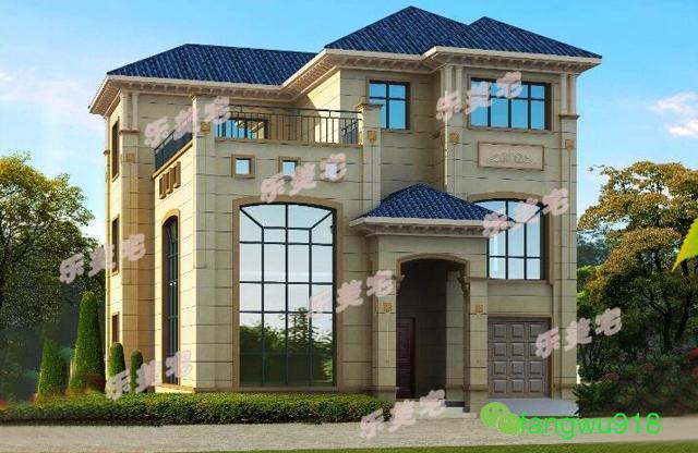 三層別墅圖紙全套設(shè)計圖，戶型漂亮，空間布局合理。