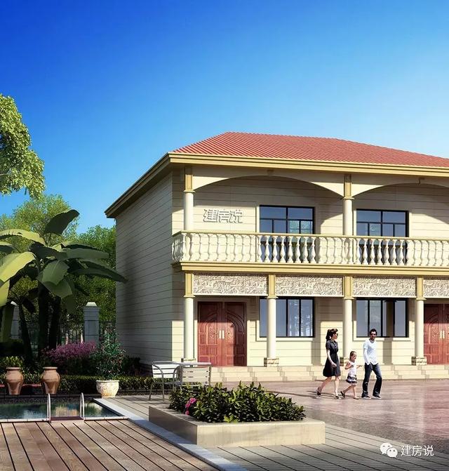 經(jīng)濟(jì)又實(shí)用的兄弟雙拼別墅設(shè)計(jì)圖，家有兩兄弟的這樣建經(jīng)濟(jì)又劃算。