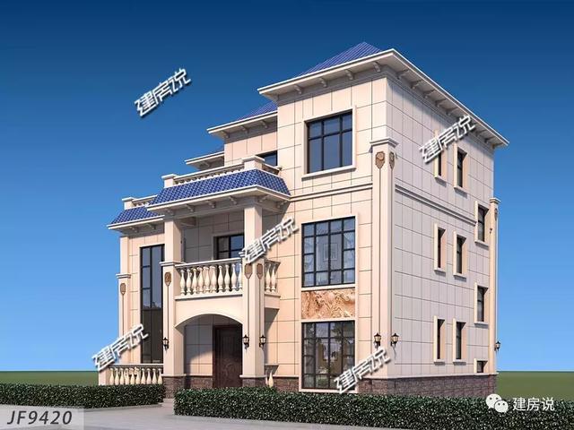 三層歐式別墅設(shè)計(jì)圖，高貴大氣，讓人心生向往。