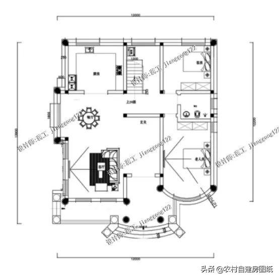 4款豪氣沖天的三層歐式別墅設(shè)計(jì)圖，非常經(jīng)濟(jì)的歐式小洋樓